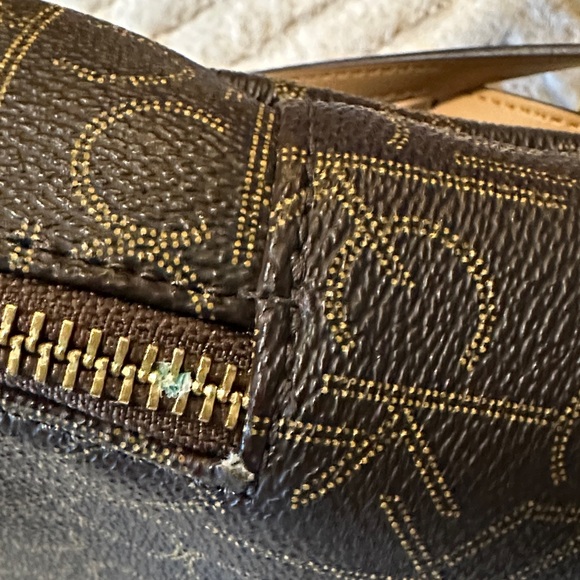 Calvin Klein Monogram Black and Brown Backpack - Picture 7 of 8